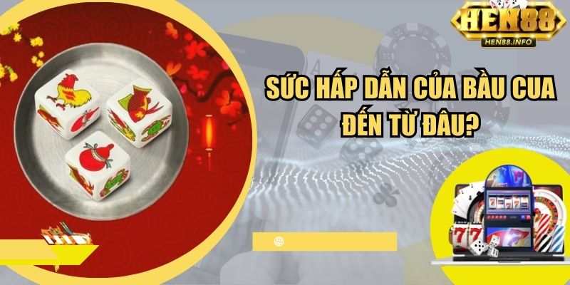 Sức hấp dẫn của bầu cua đến từ đâu?