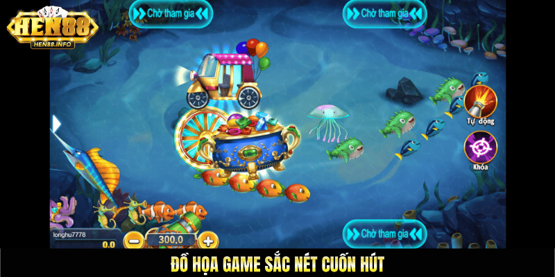 Đồ họa game sắc nét cuốn hút