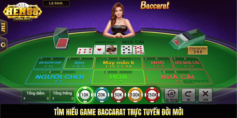 Tìm hiểu game baccarat trực tuyến đời mới, baccarat ăn tiền